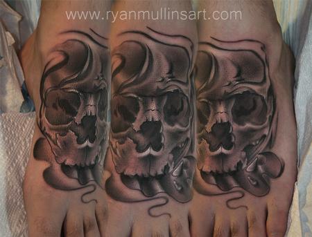 Ryan Mullins - human skull
